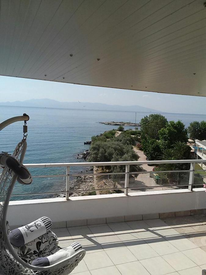 Roof Garden By The Sea Apartman Kavála Kültér fotó