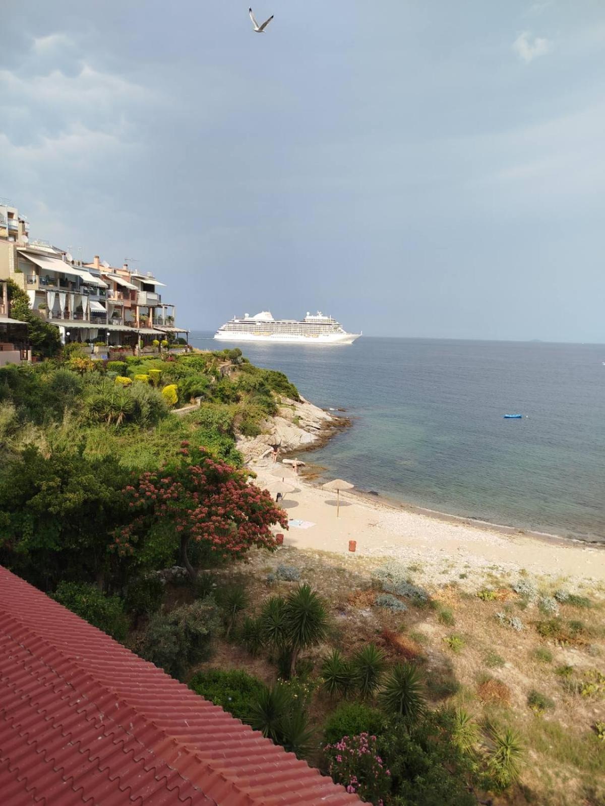 Roof Garden By The Sea Apartman Kavála Kültér fotó